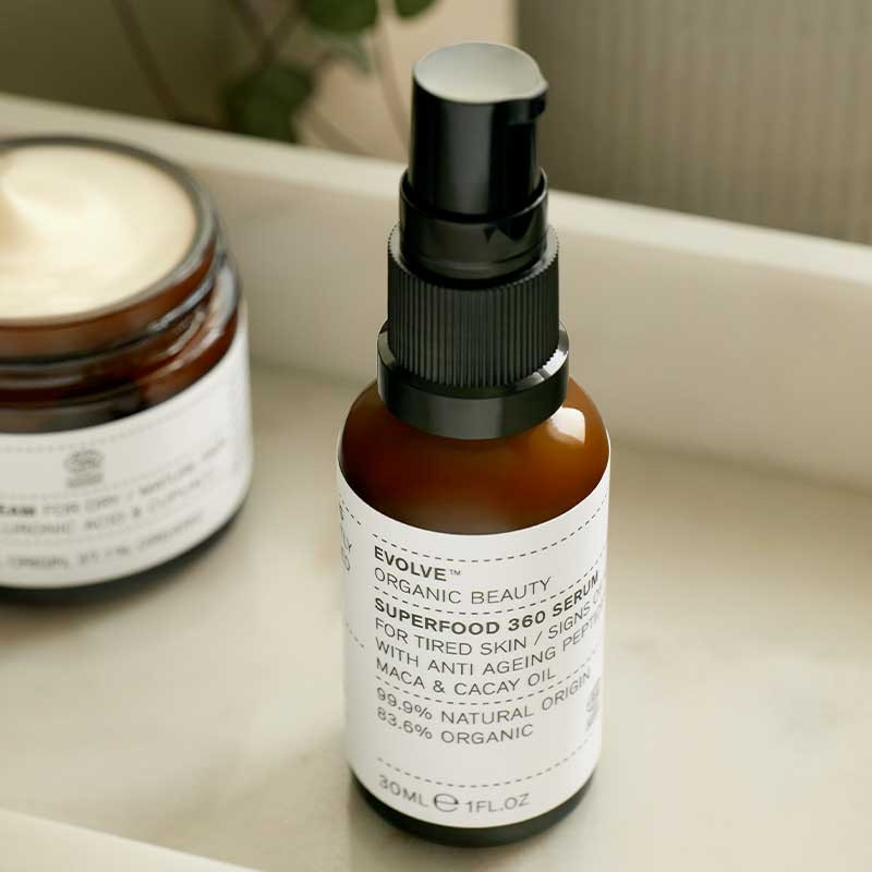 serum superfood 360 Evolve Organic Beauty