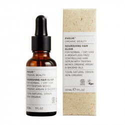 nourishing hair elixir Evolve Organic Beauty