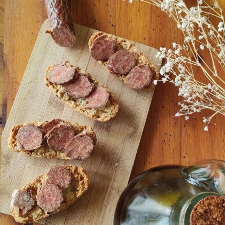 Saucisse Sèche Fumée Vegan Rollito Vegano