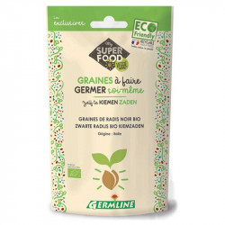 Germline - Graines à Germer Bio Radis Noir - 150g