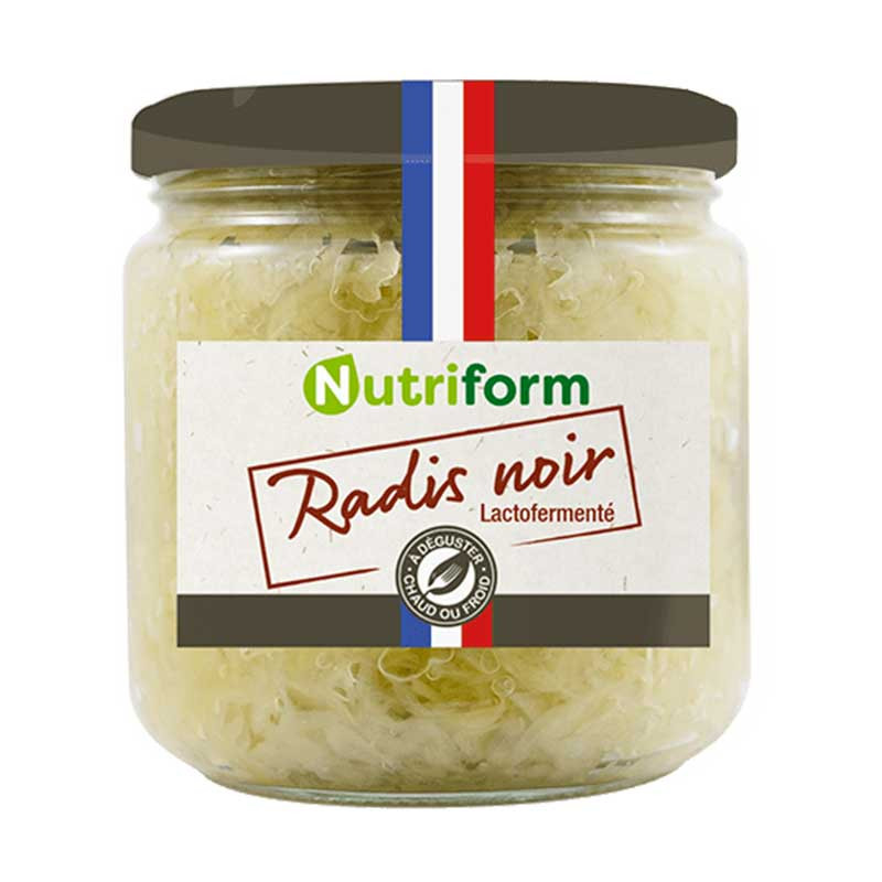 Radis Noir Bio Lacto-Fermenté - Nutriform