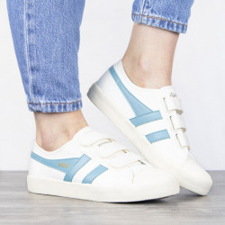 Baskets Gola Femme Coaster Strap Off White/Powder Blue