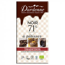 Dardenne - Chocolat Noir pour cuisiner 71% de Cacao