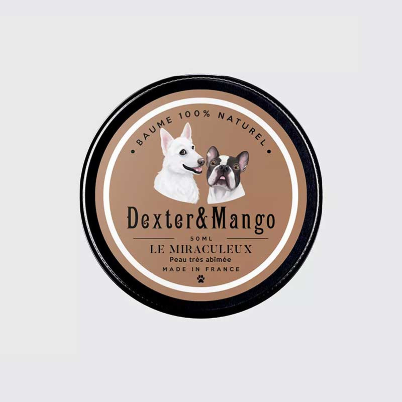 Dexter & Mango Baume pour Chien “Le Miraculeux” Peaux très abîmées - 50ml