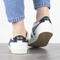 basket femme Gola - mark cox off white navy