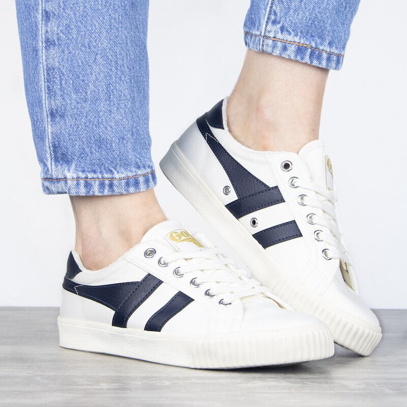 Baskets Gola Femme Tennis Mark Cox Off White/Navy