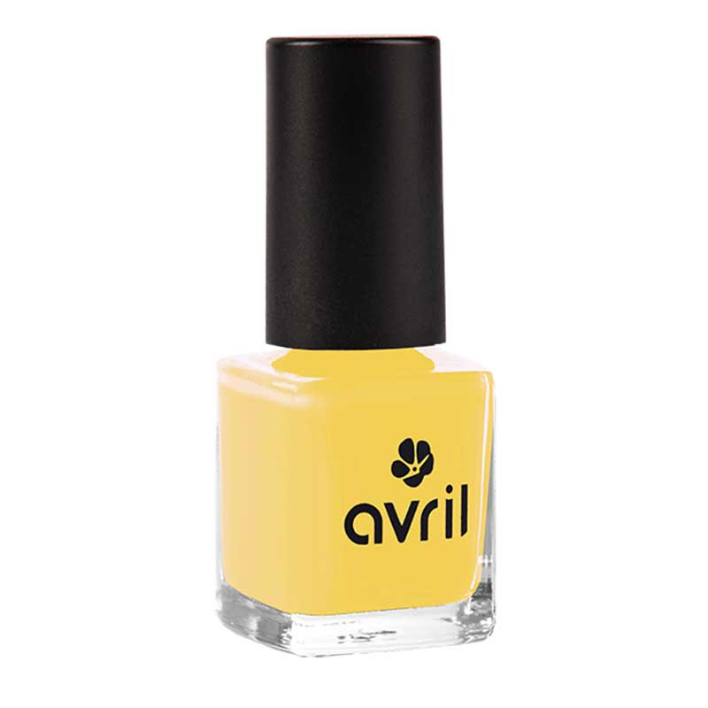 Vernis À Ongles Vegan Avril Jaune Curry - 7ml