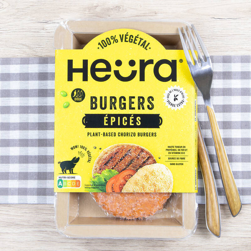 Heura - burgers épicés