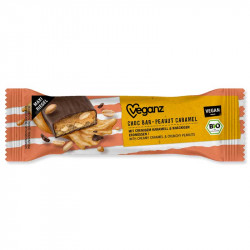 choc bar Caramel Peanut Veganz