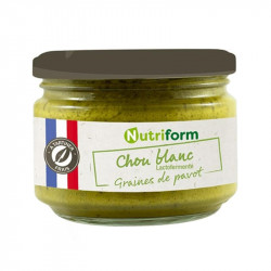 Tartinable de Chou Blanc Lactofermenté Bio Nutriform