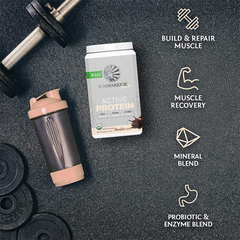 Sunwarrior active protein chocolate