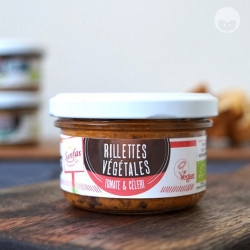 senfas rillettes vegan - tomate céleri