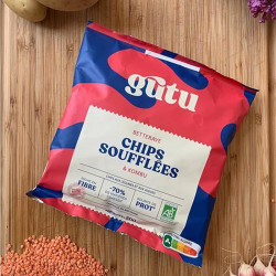 Chips Soufflées Bio Betterave & Kombu Gutu