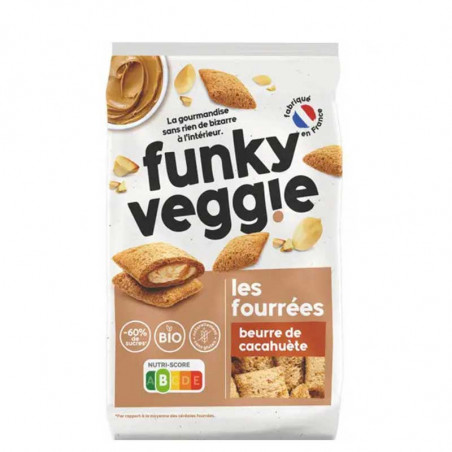 céréales les fourrées bio cacahuète Funky Veggie