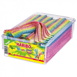 Bandes Acidulées Arc-en-Ciel Haribo Miami Pik Vegan