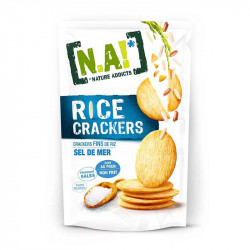 Nature Addicts rice crackers - sel de mer