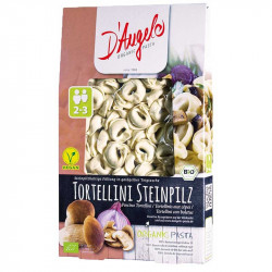 Tortellini Vegan D'Angelo Pasta farcis aux Cèpes