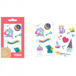 Tatouages pour Enfants Tattooki Enchantés Namaki 2 planches