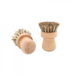 Chamarrel Brosse Vaisselle Casserole Bois de Hêtre & Fibres Végétales