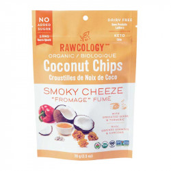 Chips de Coco Keto goût Vromage Fumé Rawcology
