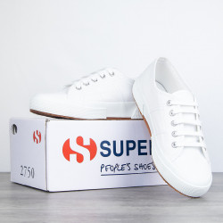 Baskets Basses Superga Femme - 2750 Cotu Classic - Blanc