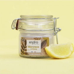 Dentifrice Citron Pâte Naturelle Endro Cosmétiques
