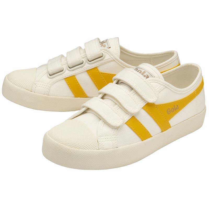Baskets Vegan Femme Gola Vegan Coaster Strap Off White/Sun