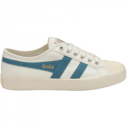 Gola Vegan Baskets Femme - Coaster Off White/Ocean