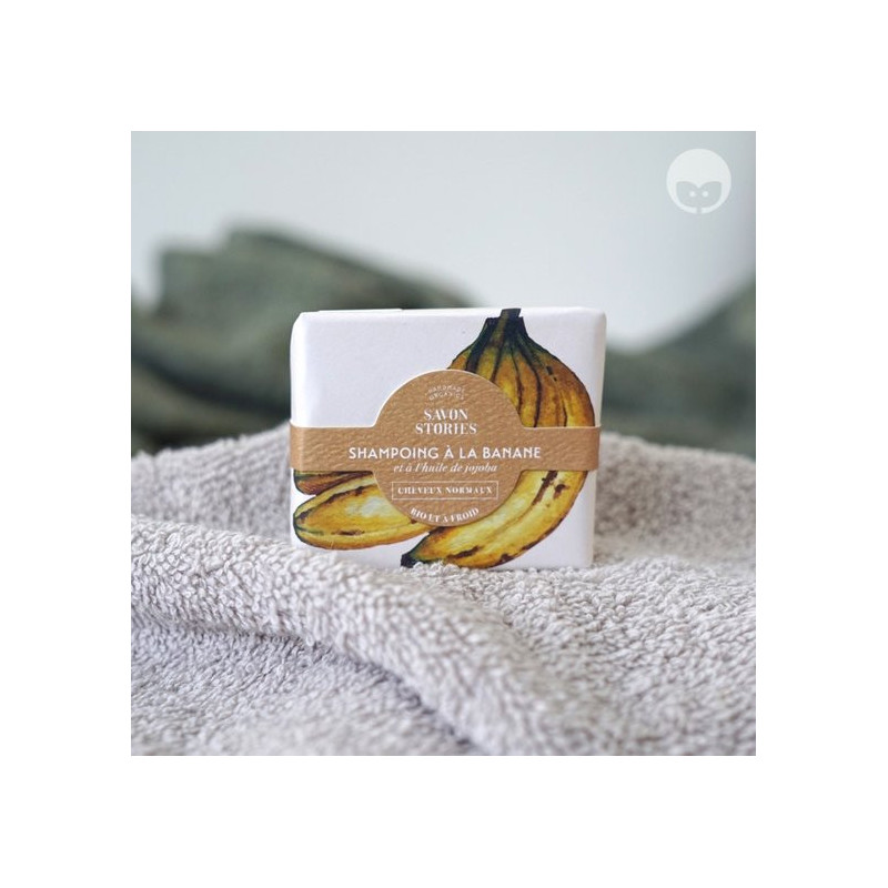 Savon stories - shampoing solide banane