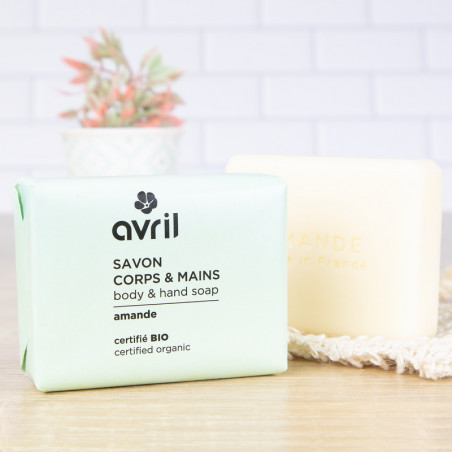 savon solide amande Avril