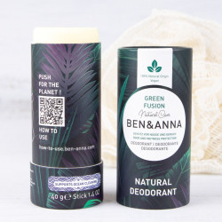 deodorant stick Ben et Anna Green fusion