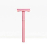 Bambaw Rasoir de Sûreté en Métal Rose