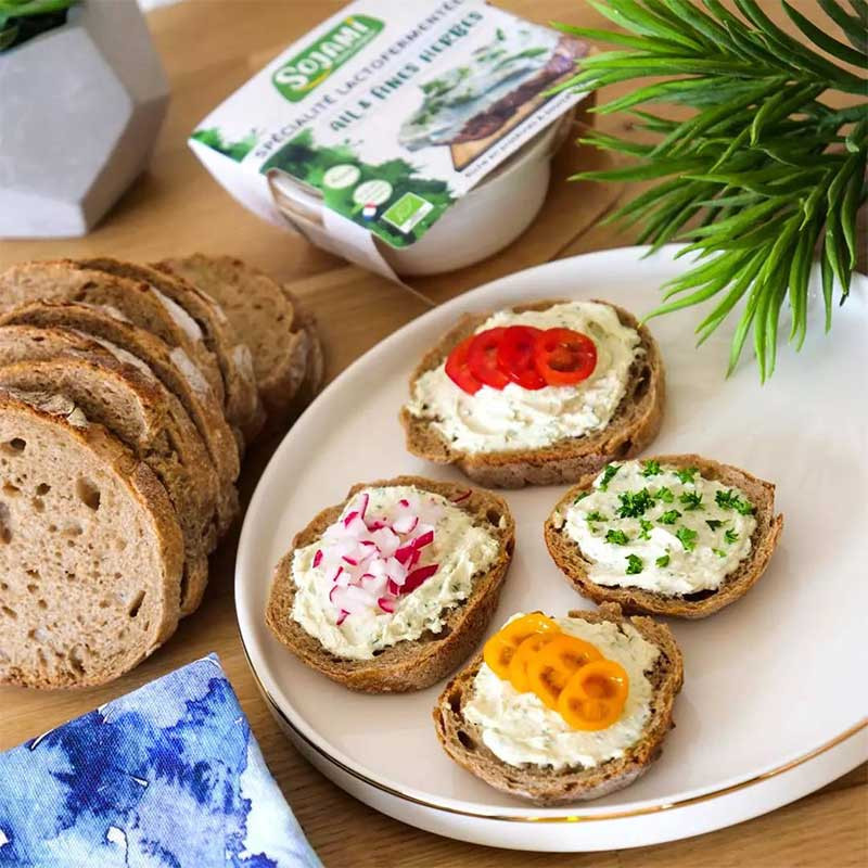 Sojami ail et fines herbes à tartiner