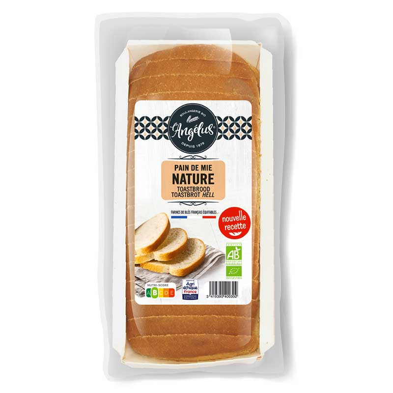 pain de mie nature L Angelus