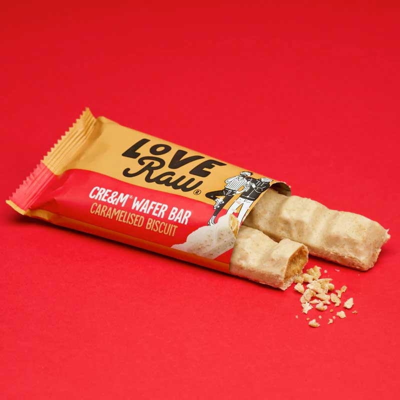 LoveRaw wafer cinnamon