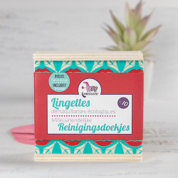 lingettes démaquillantes lavables lamazuna x10