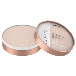poudre Catrice visage minérale mate - 010 Neutral Sand