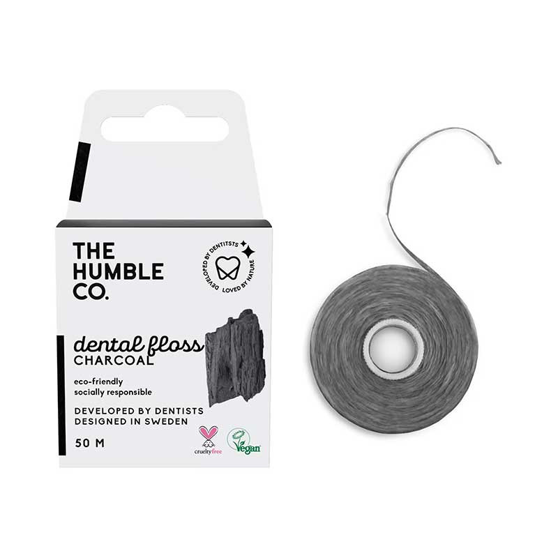 The humble co dental floss charcoal