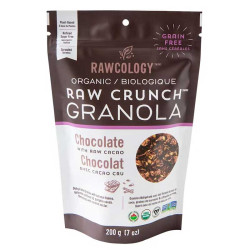 Rawcology granola chocolat cru