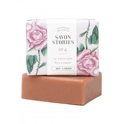 Savon vivifiant rose savon stories