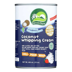 Coconut whipping cream Natures Charm