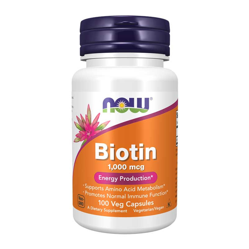 Now Foods biotin 1000mcg gélules