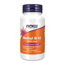 NOW methyl b12 1000mcg pastilles