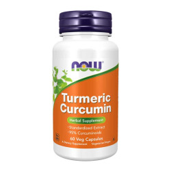 NOW Foods turmeric curcumin - 60 vcaps