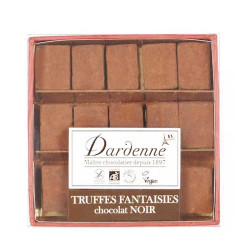truffes vegan chocolat noir dardenne