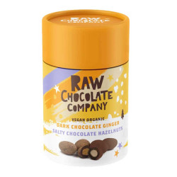 boite gingembre noisette Raw Chocolate Company