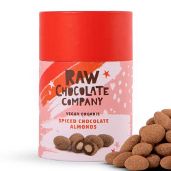 tube spiced almonds Raw Chocolate Company