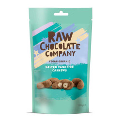 Salted vanoffee cashews Raw Chocolate Company