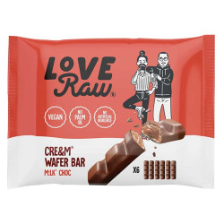 multipack mlk choc wafer bar Love Raw