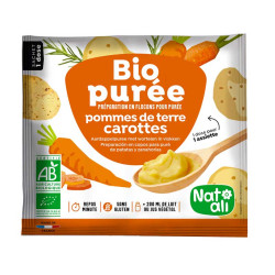 Purée de pommes de terre et carottes NatAli